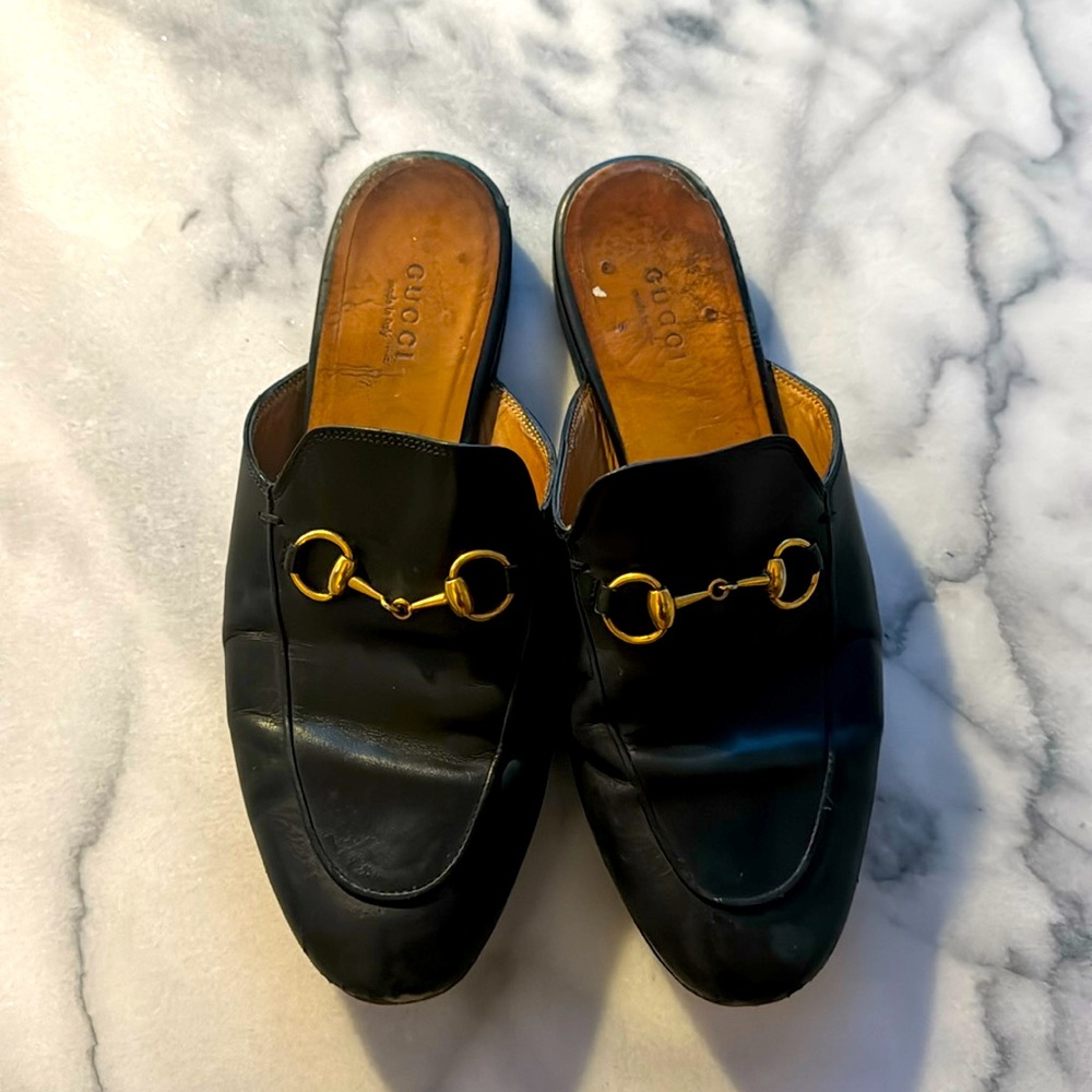GUCCI Princetown Mule Size 36.5